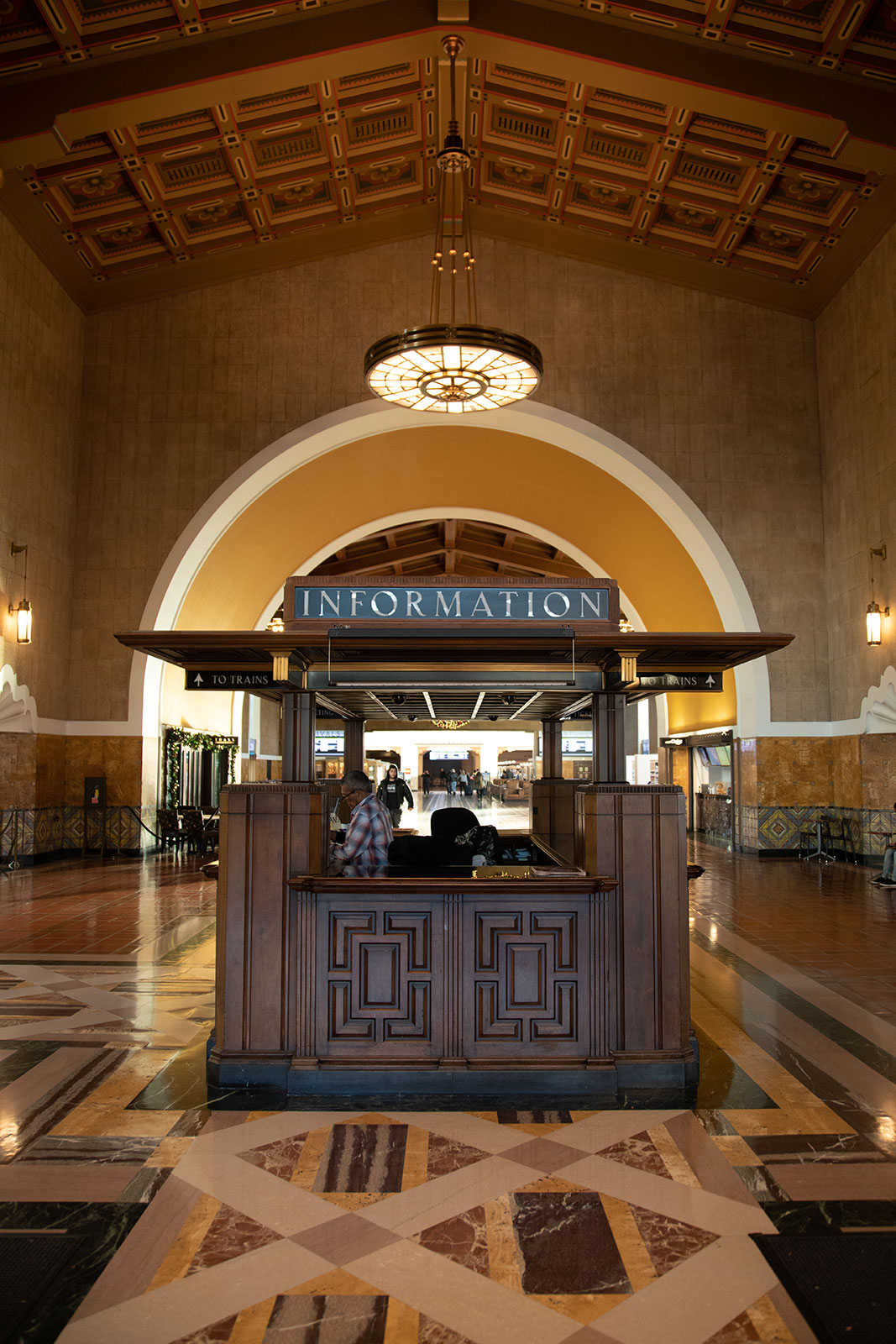 Information Booth Union-Station