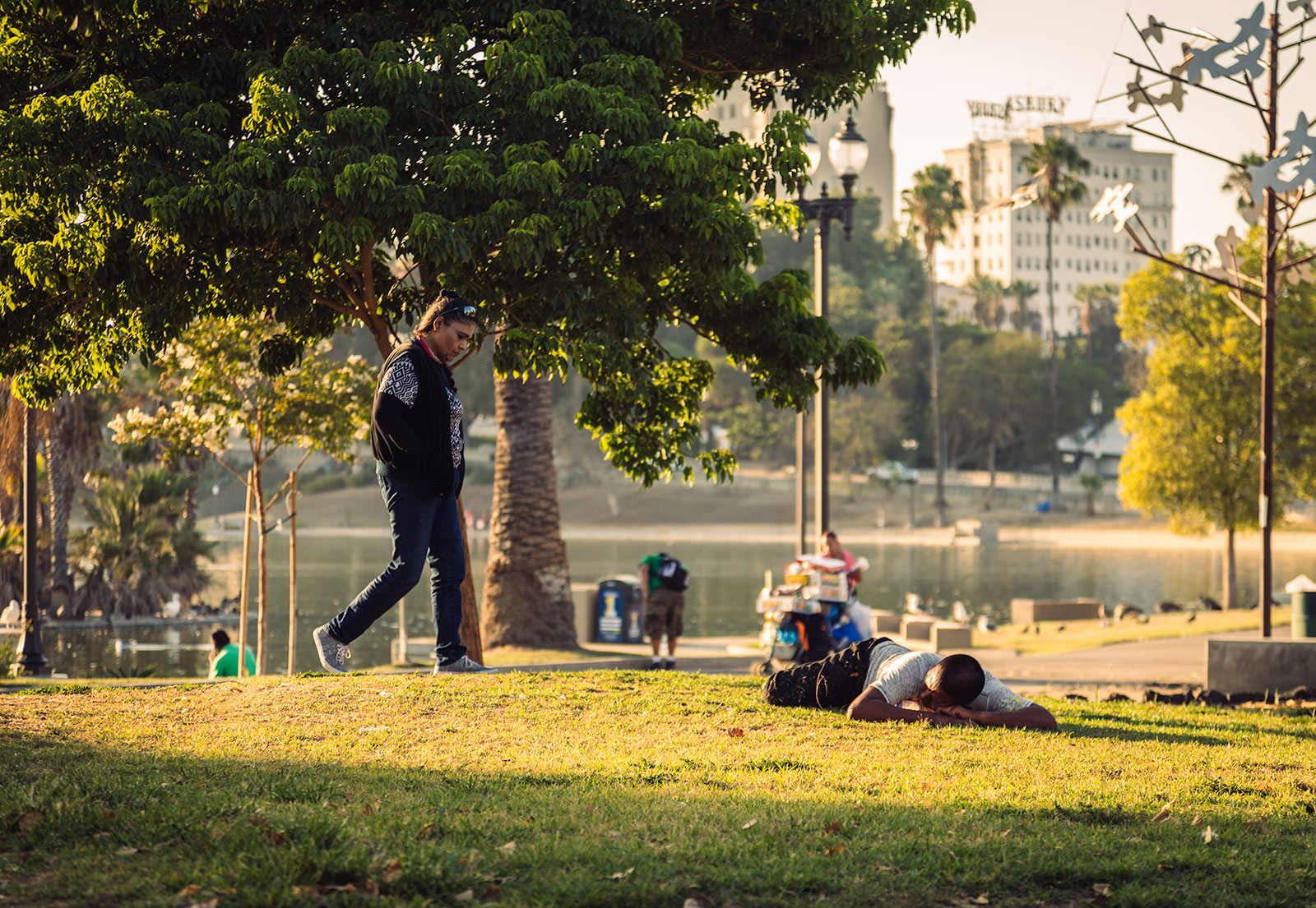 Echo Park on a Sunday Afternoon