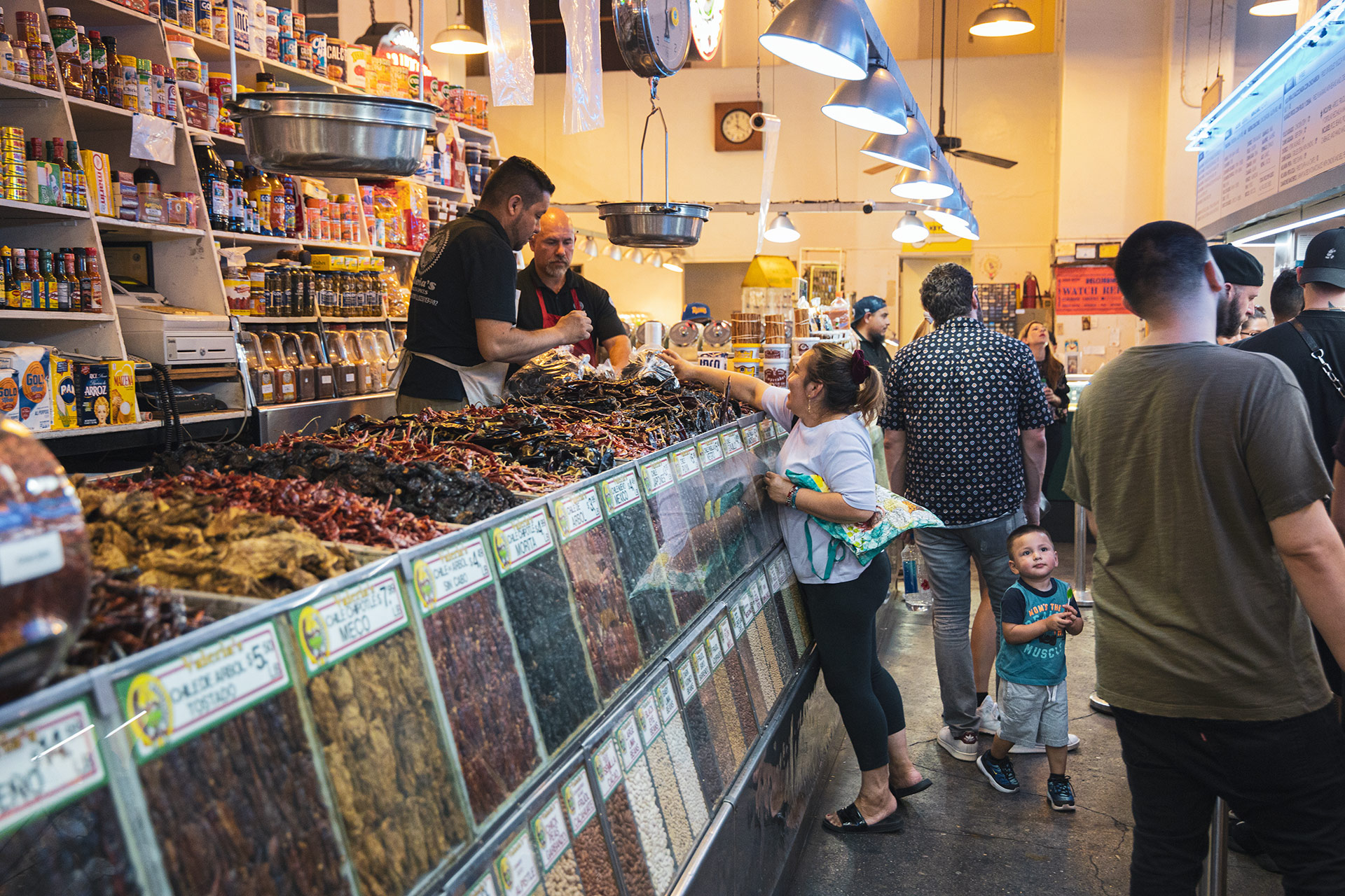 Grand Central Market DTLA: Family Grocery Shopping