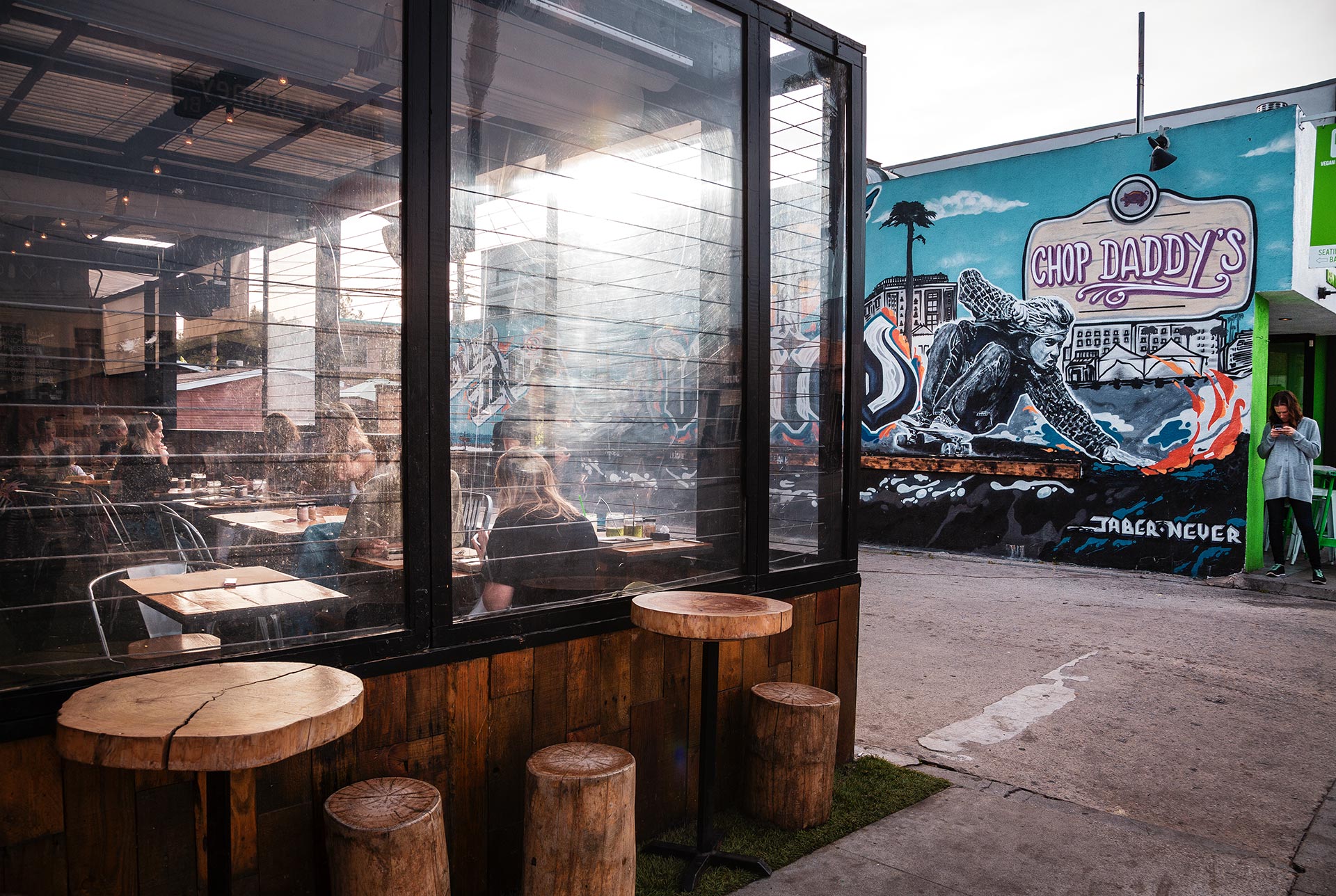 Abbot Kinney Murals and Coffee Shop