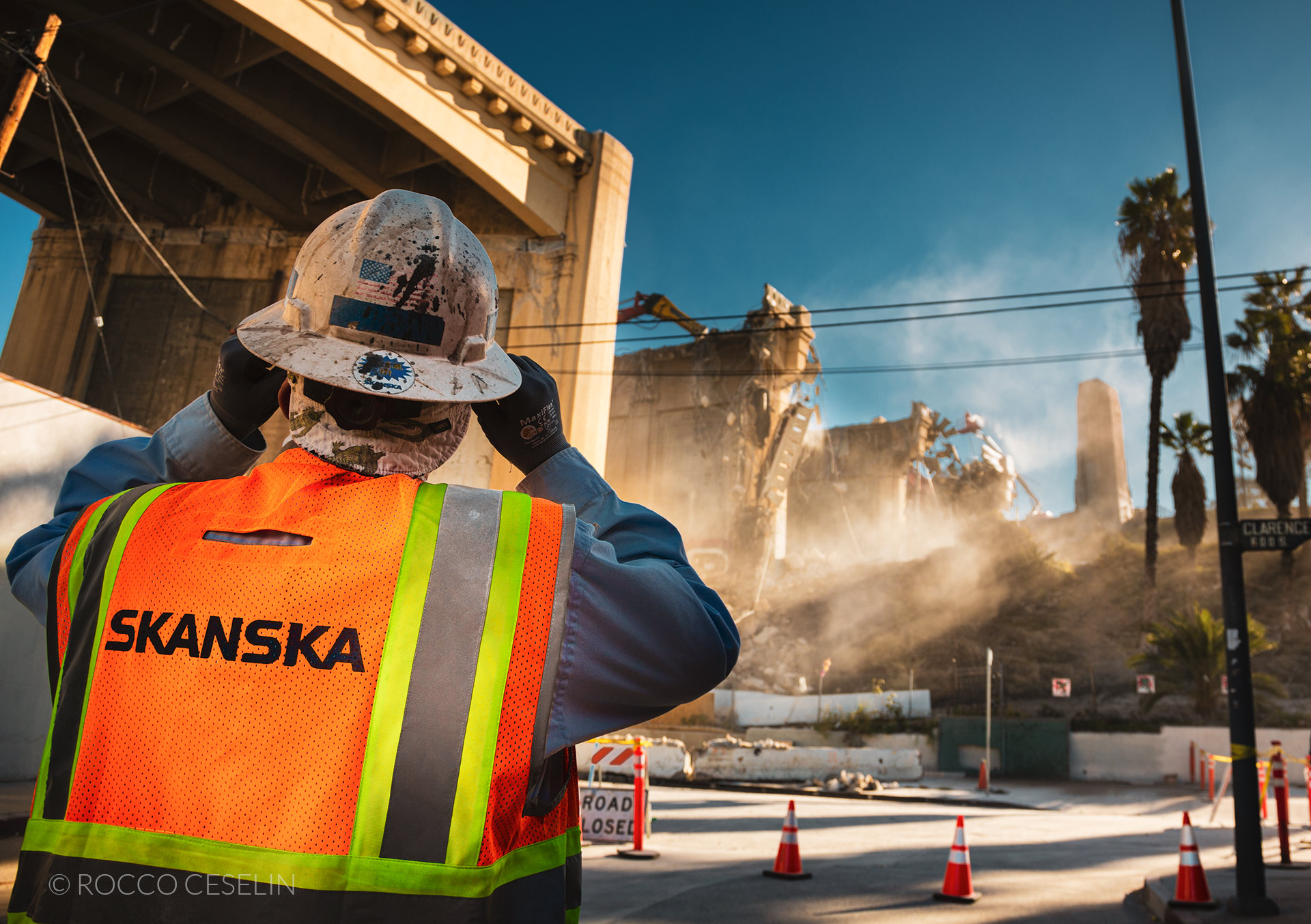 Six Street Bridge Demolition Day